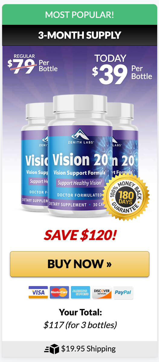 Vision 20 Buy 3 Bottles